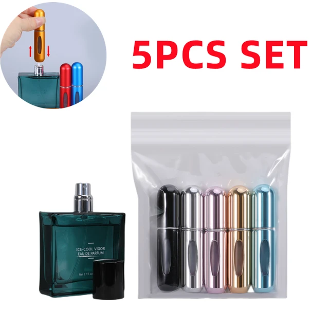 8ml 5ml tragbare mini nachfüllbare Parfüm flasche mit Spray Duft pumpe  leere kosmetische Behälter Zerstäuber flasche für Reise werkzeug -  AliExpress