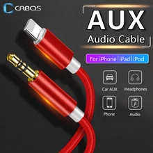 3.5mm Audio AUX Cable Adapter For iPhone 11 12 Mini 13 Pro Max XS XR 7 8 6s iPad 8 Pin Lighting To AUX Headphone Converter Cable