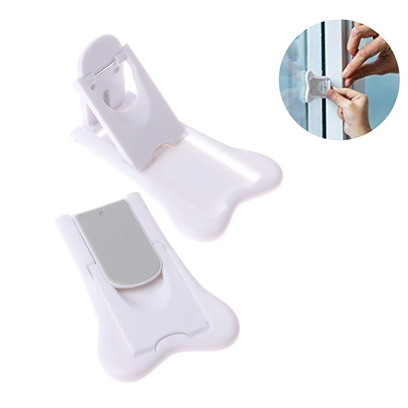 2PC Sliding Door Lock for Child Safety Baby Proof Doors & Closets Childproof Kit
