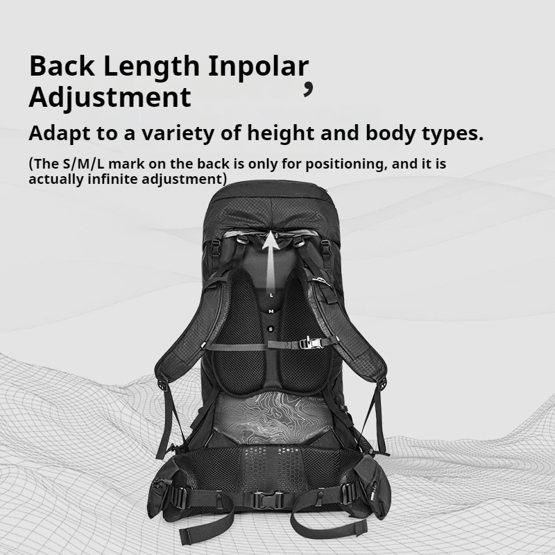 70L Mountaineering Travel Backpack 4