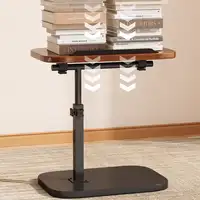 Adjustable Height Rotating Side Table Multi-Functional Lightweight Sofa Side Table Coffee Tea Tables Living Room Movable Desk 6