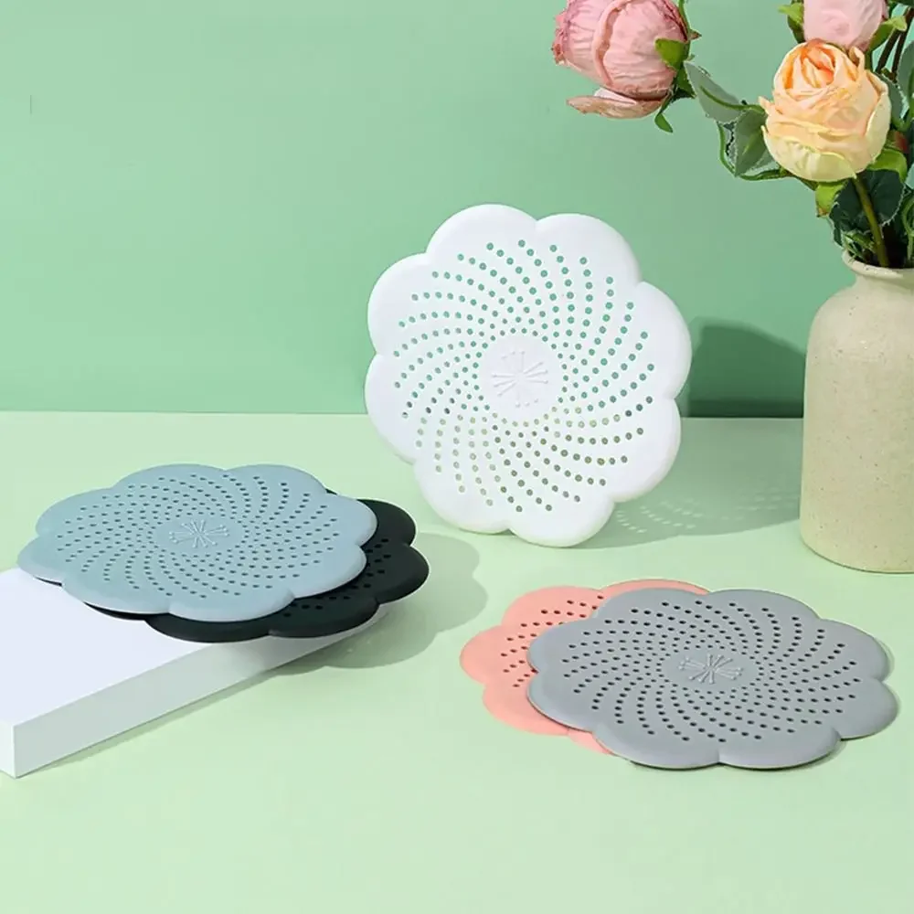 Silicone Floor Drain Cover Flower Shape 4