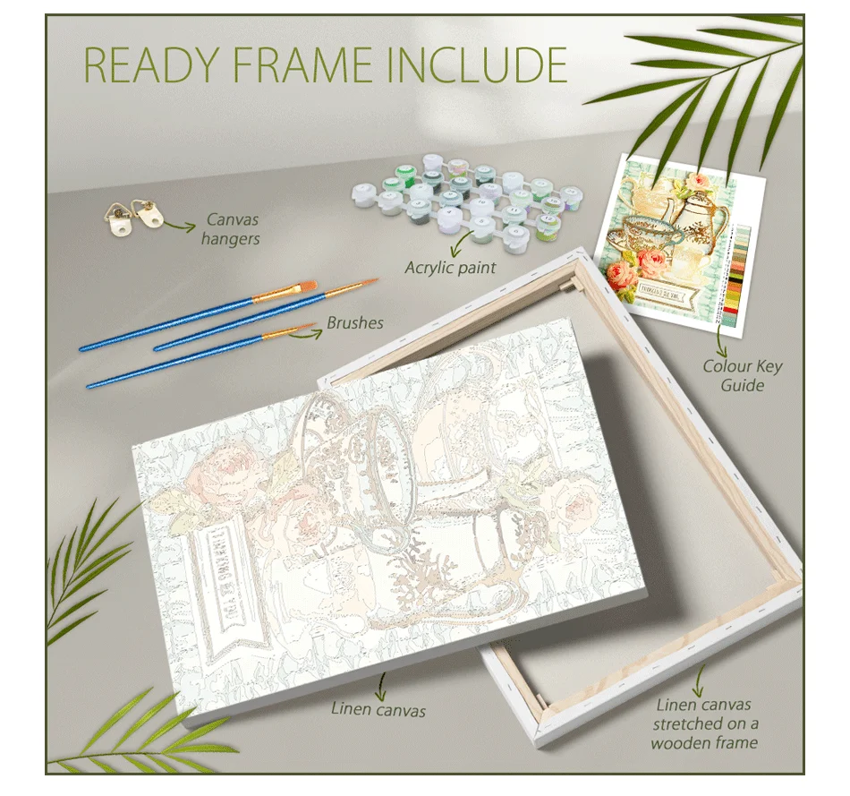 Description Picture 6 of itemGatyztory Paint By Numbers For Adults Children Seaside Town DIY HandPainted Oil Painting Landscape Picture Home Wall Decor Gift