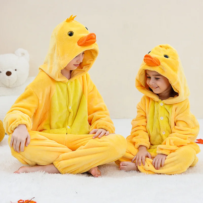 Animal Onesies Kigurumi Pajamas for Children kids pajamas