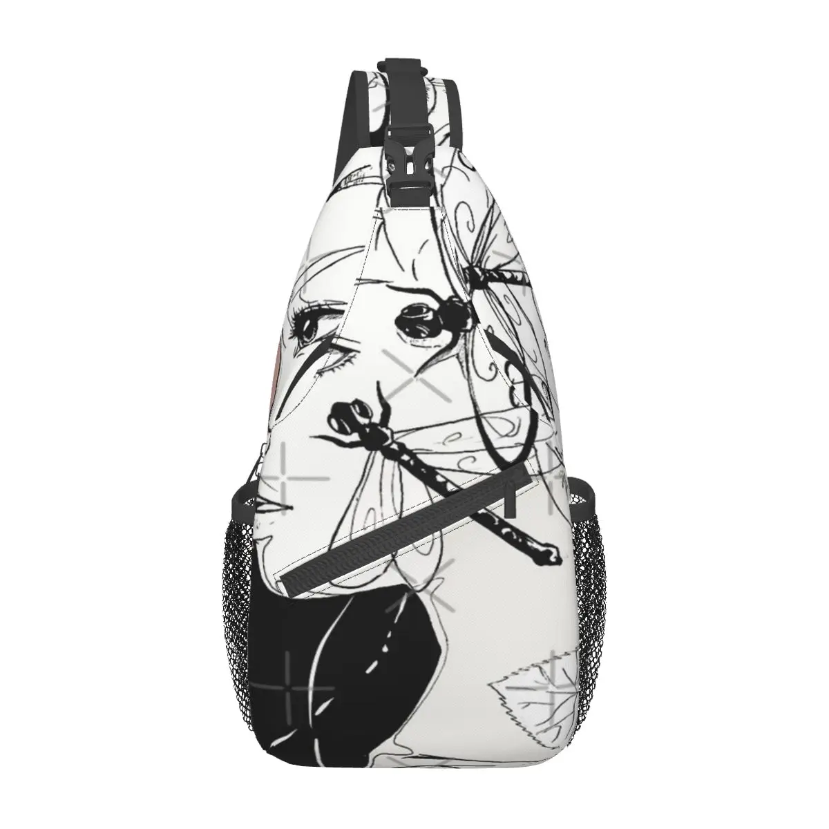 

Rosehead Chest Bag Modern Large capacity School Nice gift Customizable