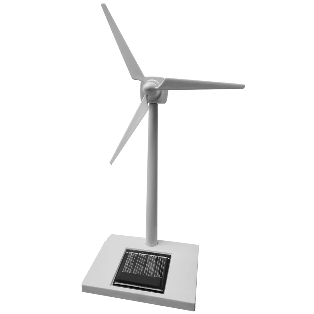 Solar Powered Windmill Toy 3D Windmill Model Education Fun Science Toys