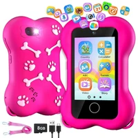 VATOS Kids Learning Smart Cell Phone Toy Girls Boys Cute Educate Mobile Phone Touchscreen Dual Camera Gift for Kids Ages 3~10 1