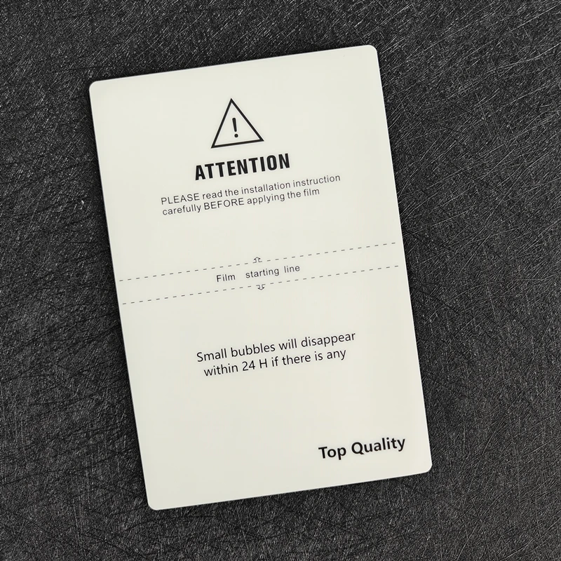 50pcs HD Hydrogel Film For All Phone Protective Film Cutting Machine Top Quality Better Repare Soft TPU LCD Screen Protector