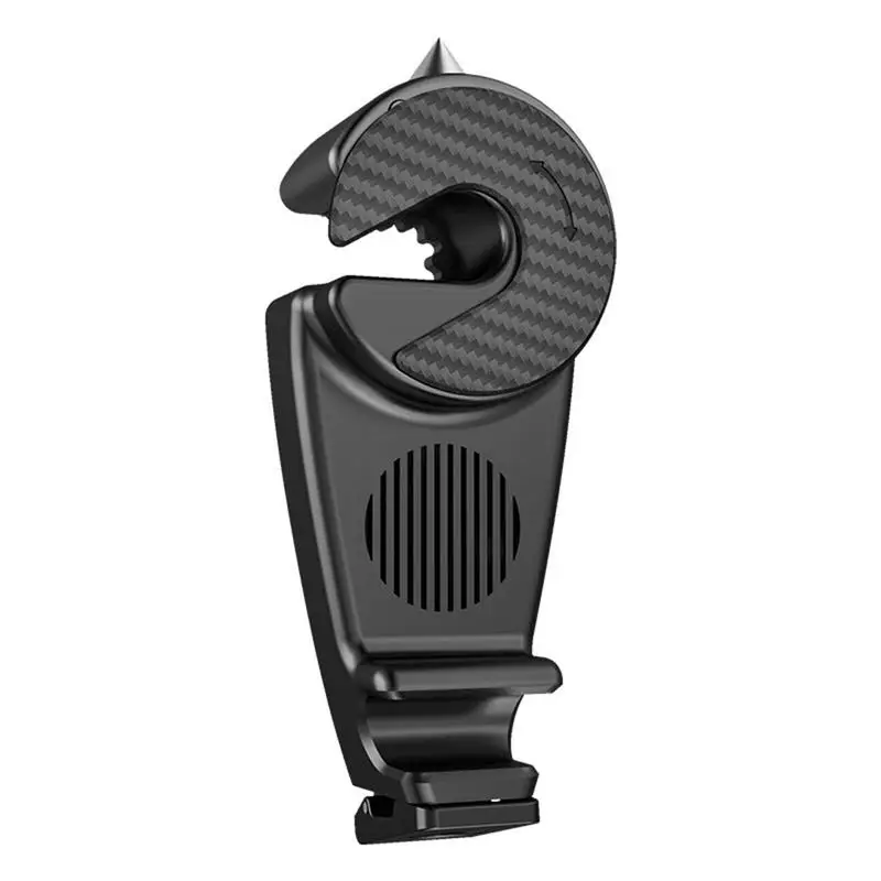 

2 In 1 Car Headrest Hooks Phone Holder Seat Back Organizer Window Breaker Universal Handbag Storage Car Interior Accessories