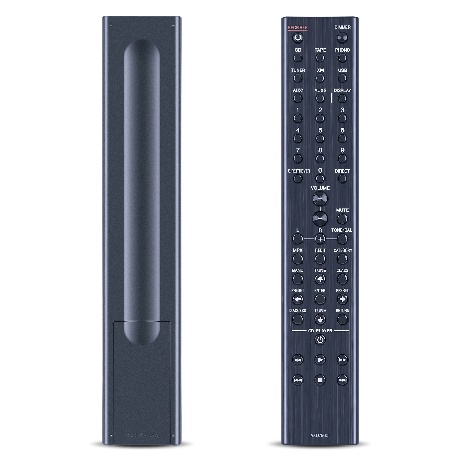 파이오니어 AV 리시버 SX-A9MK2-K용 새 AXD7560 리모컨