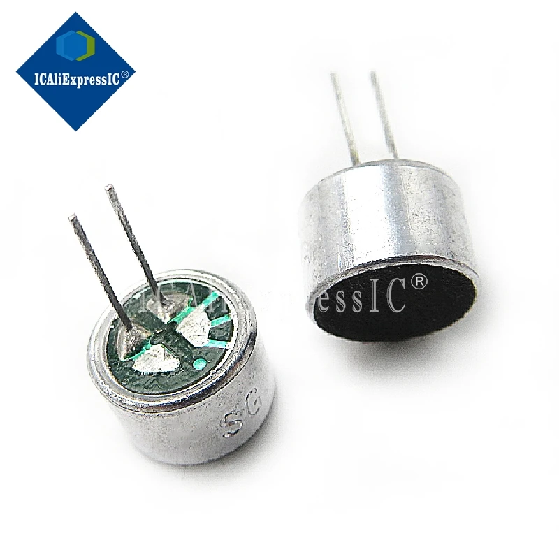 10 stück 9,7*6,7mm Pin kopf elektret-mikrofon mikrofon Das mikrofon (empfindlichkeit 58) Auf Lager