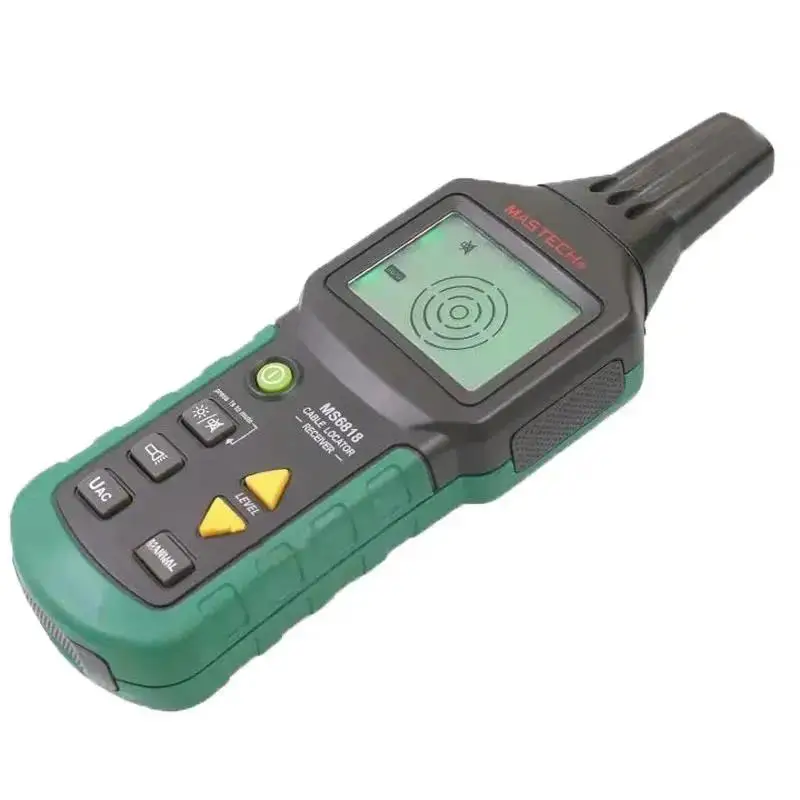 Mastech LAN 네트워크 케이블 테스터 전화 와이어 트래커 파이프 위치 감지기, Cat5 Cat5E Cat6 Cat6E RJ45 RJ11 용, MS6818