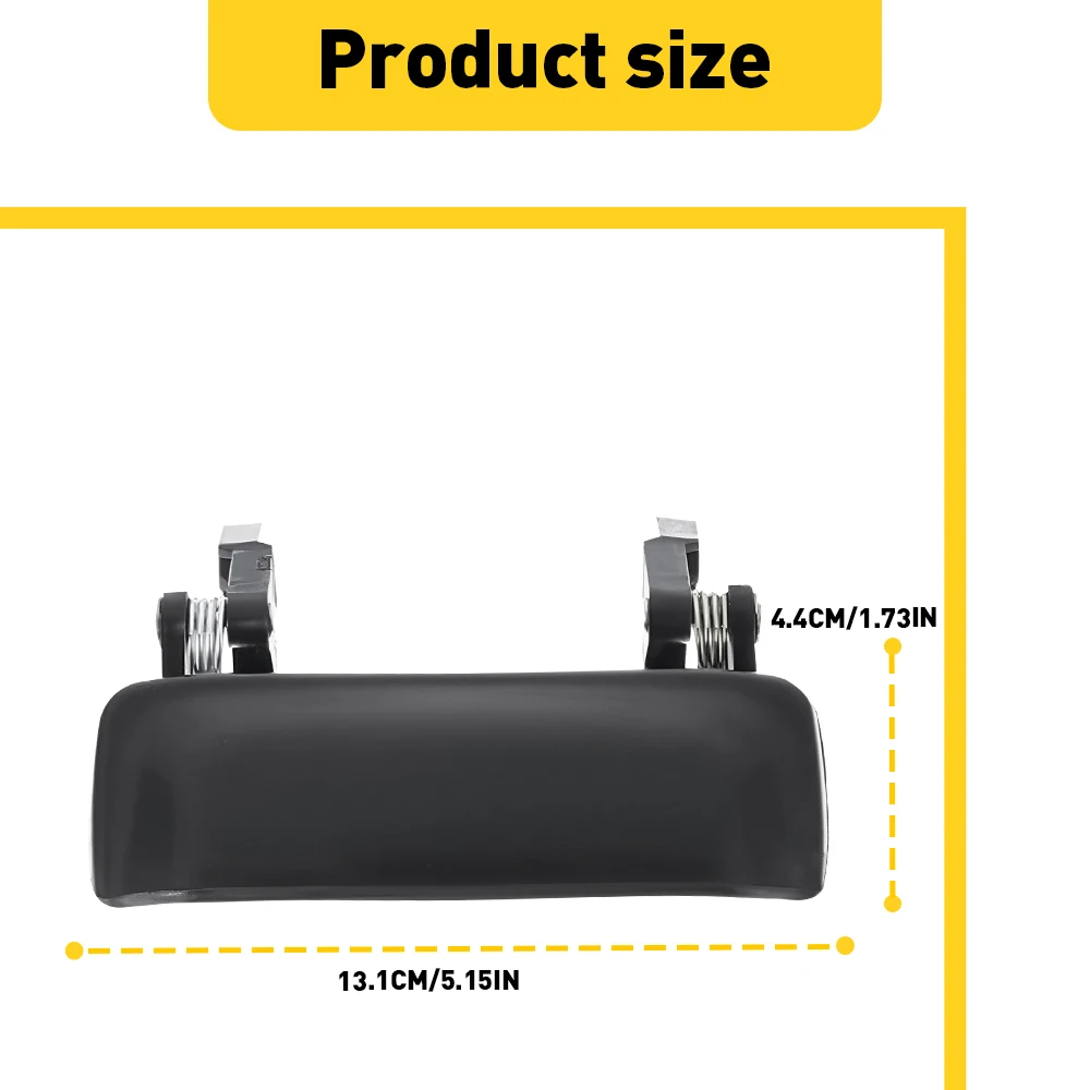 포드 레인저 에지 FX4 스포츠 STX 자동차 도어 핸들 승객 측 부드러운 블랙 RH LH 왼쪽 오른쪽 외부 자동차 액세서리에 대 한 2Pcs