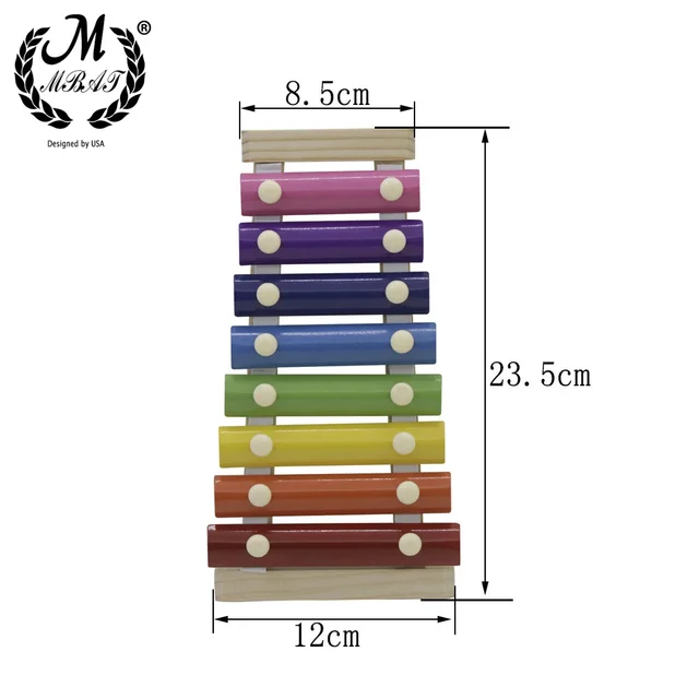 楽器 木製15音木琴 鉄板木琴 15音手ノックピアノ 木琴打楽器木製打楽器27