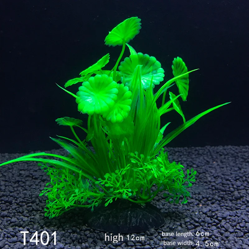 Artificial Aquarium Decor Plants Green Water Grass Aquatic Plant Fish Tank Grass Flower Decoration Water Weeds Ornament