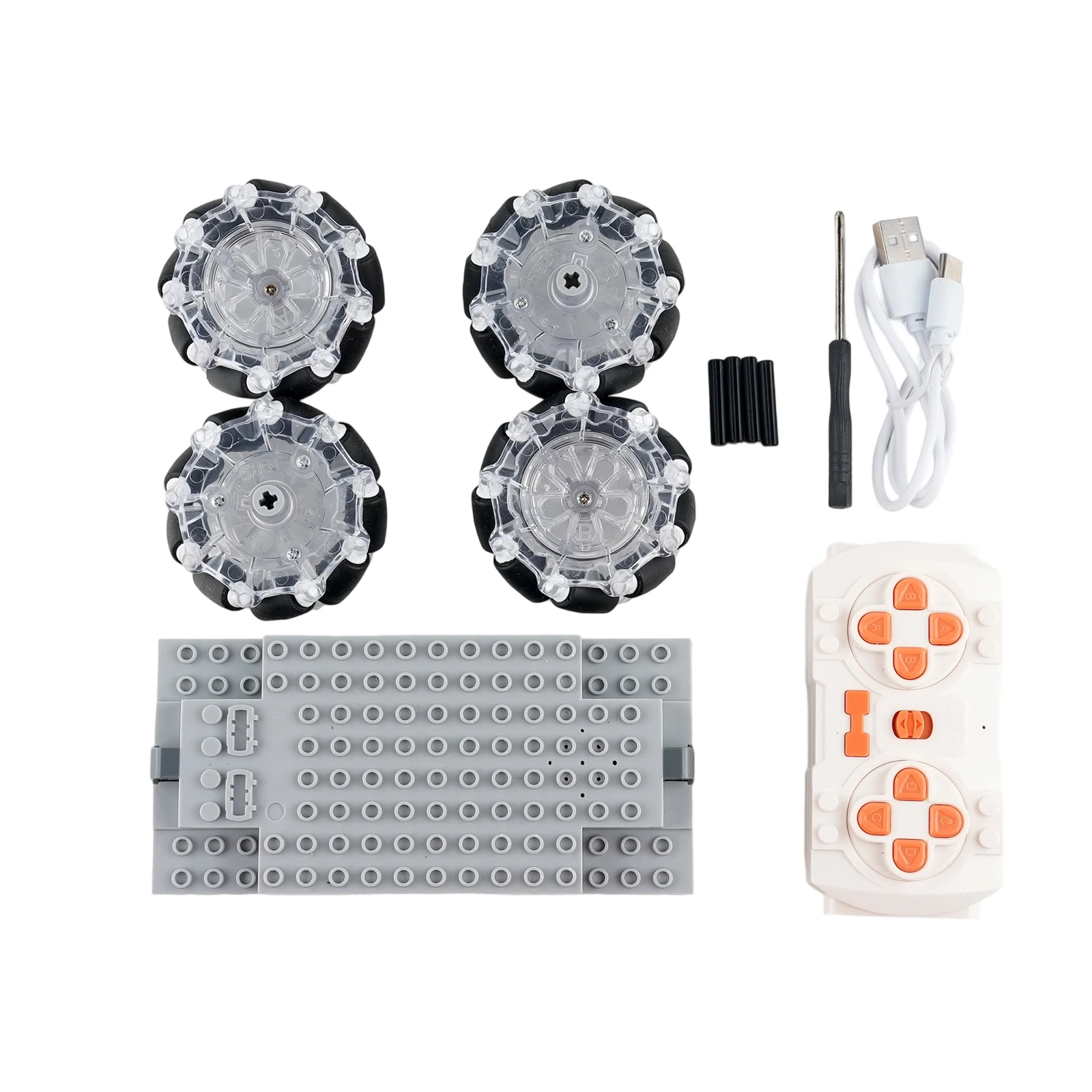 Programming Building Blocks STEAM Programming Technology Mechanical Assembly Plug-in Bricks Science and Education Toys Car