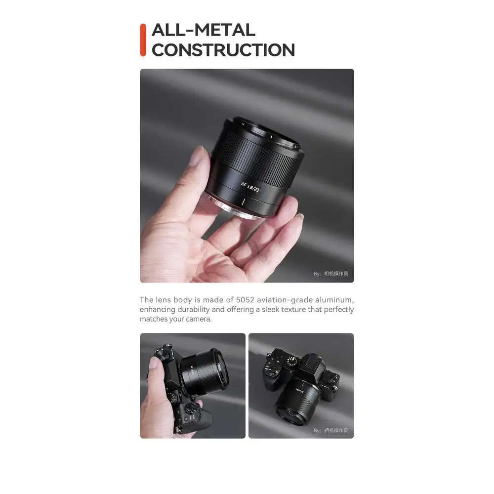 AF 23mm F1.8 APS-C STM Auto Focus Lens for Fuji X-Mount X-A3 X-A5 X-A7 X-H1 X-T1