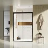 Shower Door, 44-48 "W, Sliding Showers Doors, Adjustable Semi-Frameless Bypass, SGCC Tempered Glass Doors, Bathroom Shower Door 2