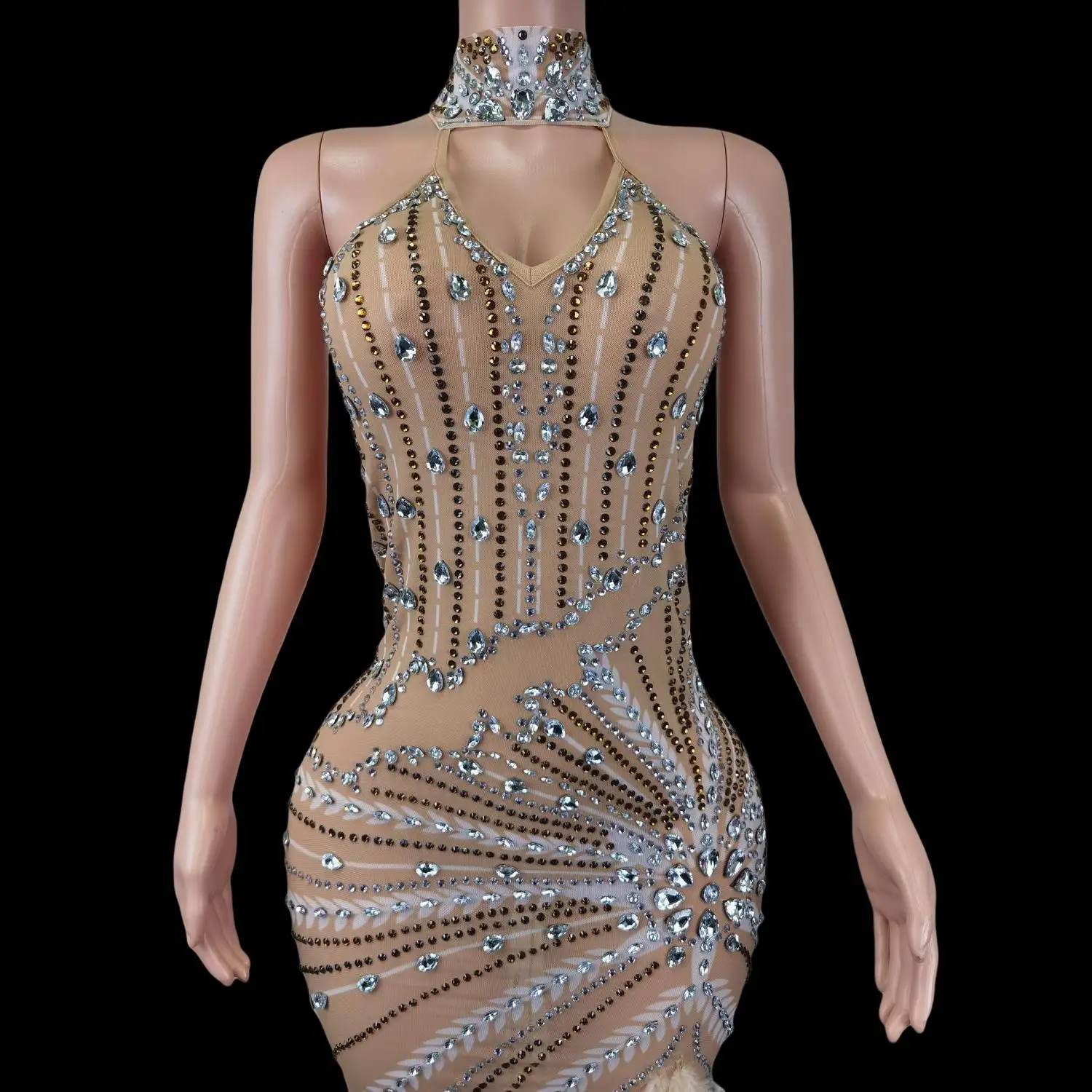 Рисунок 3 - Роскошное элегантное вечернее платье-русалка