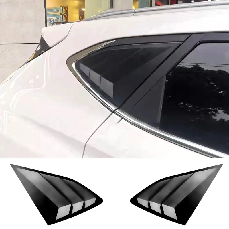 

Quarter Side Window Louver for Hyundai Tucson 2015-2020 Scoop Cover Vent Carbon Surface Spoiler Decorative Accessories