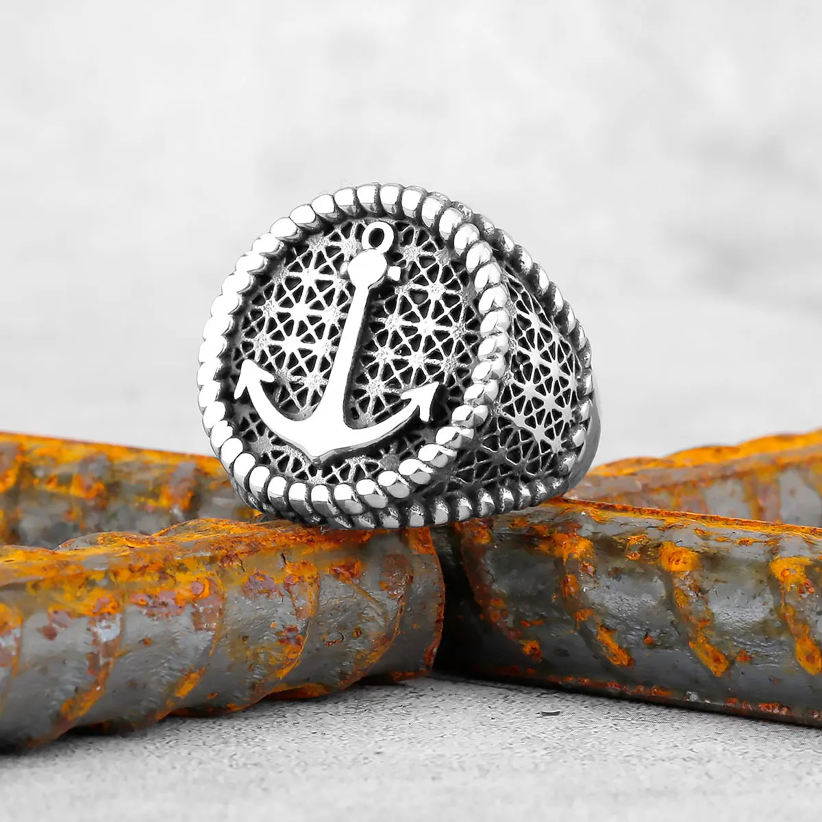 Viking Stainless Steel Tree of Life Viking Compass Ring Vintage Fashion Gifts Jewelry Party for Men and Women image 50