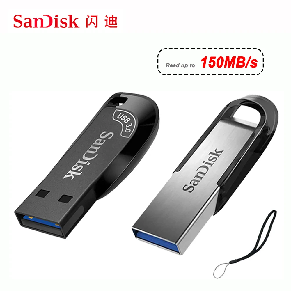 SanDisk USB Stick 3,0 Schlüssel USB Drive 128GB 32GB Sticks Pendrive USB Pen Disk flashdrive 256GB 512GB für PC AliExpress