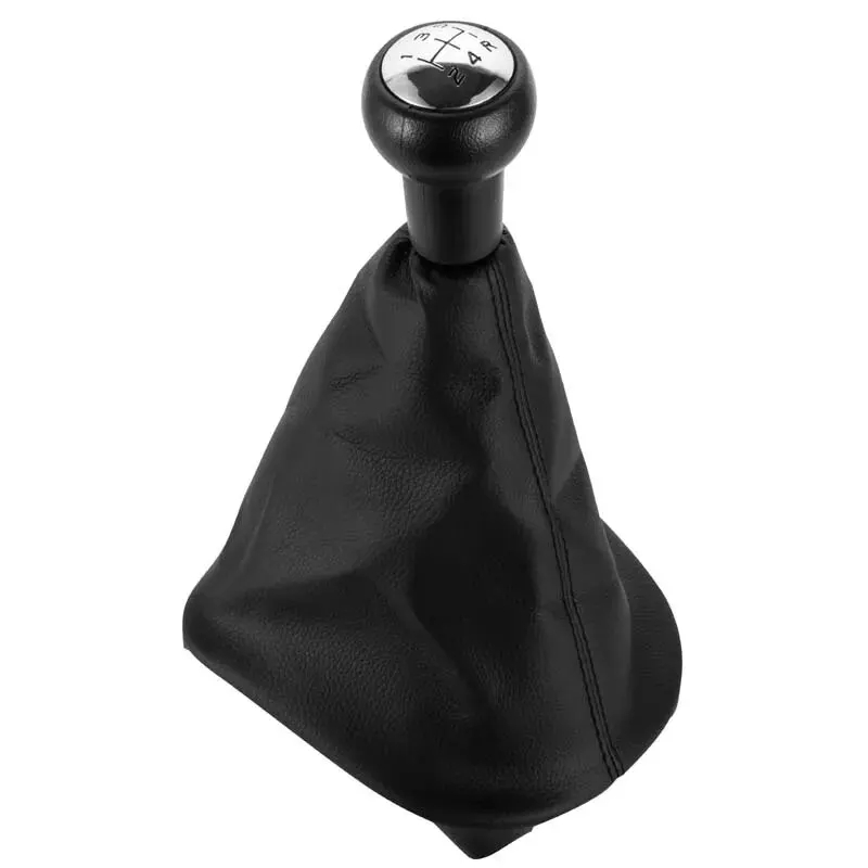 Gear Shift Knob 5 Speed For Peugeot 207 307 406 Citroen C3 C4 C5 XSARA Shifter Lever Stick Gaiter Boot Cover Car Accessories