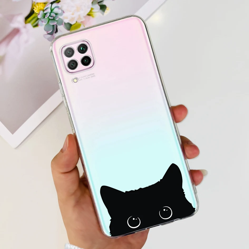 Lovely Astronaut Soft Clear Silicone Phone Case - Enhanced Design and Protection