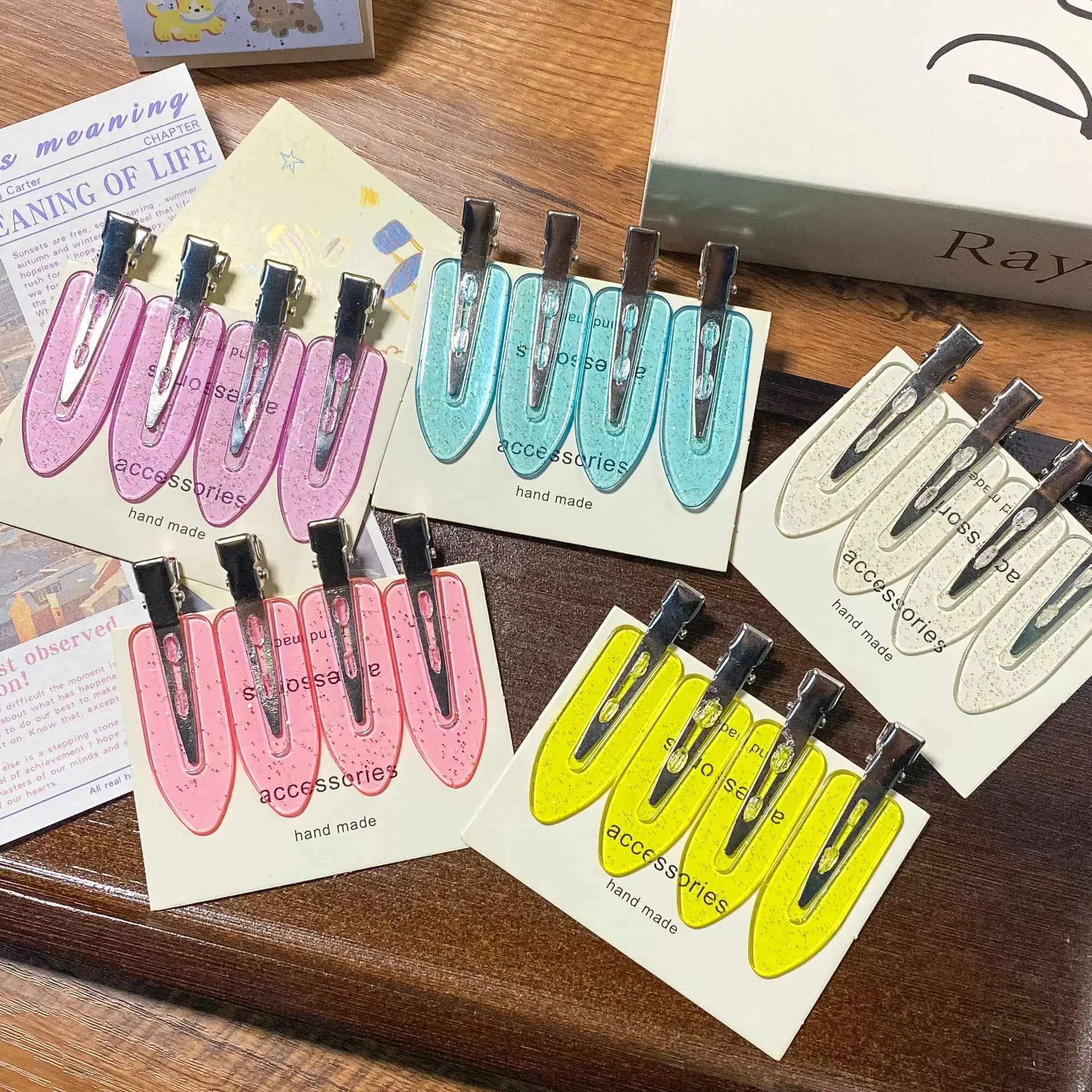 Lot de 20 épingles à cheveux sans couture pour salon de beauté, outils de coiffure et de maquillage professionnels, pinces à cheveux pour femmes et filles, vente en gros_voghion.com