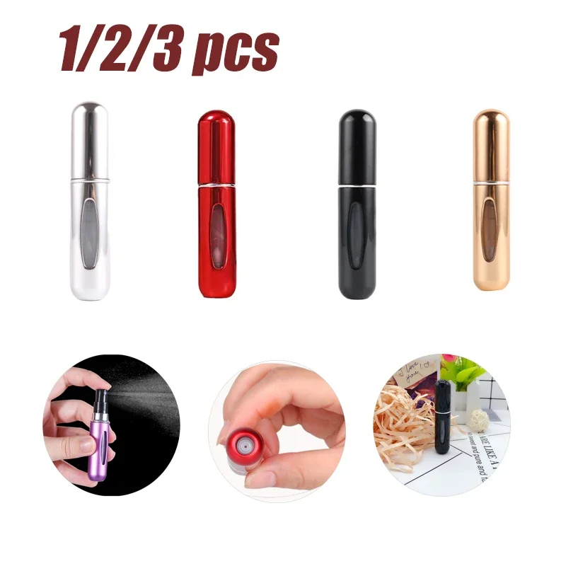 

Mini Perfume Bottle Portable Cosmetic Bottle Spray Bottle Atomizer Spray Container Travel Refillable Essential for Travel