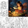 1pc Art Coloring Book 22 Page Coloring Books Gift For Birthday Party Relieve Stress Kill Time Graffiti Painting Drawing Art Book 5