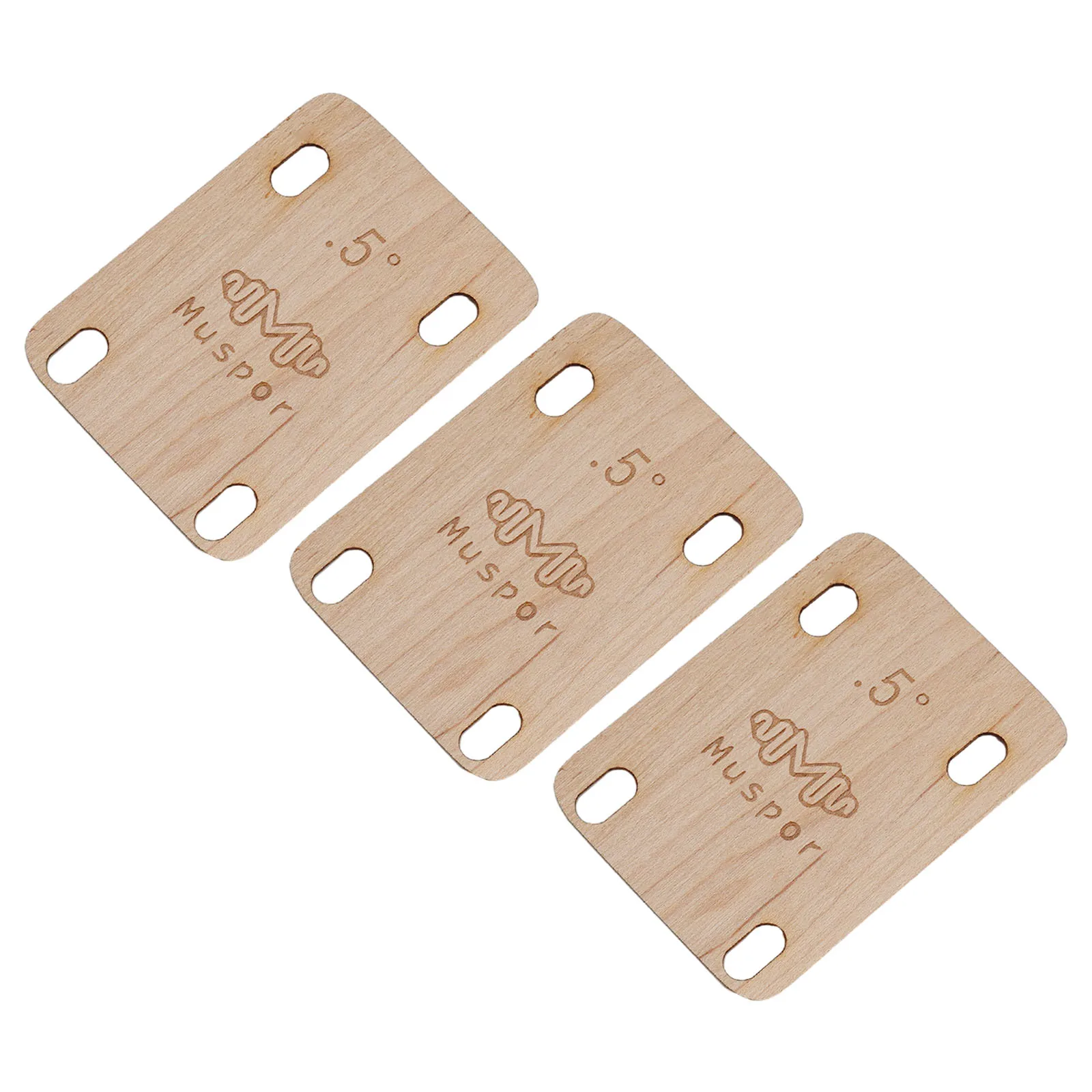 Replacement Parts Neck Shims Neck Shims Neck Shims 0.5 Degree Electric Guitar Maple Plate Brand New High Quality
