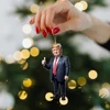 Acrylic Funny Donald Trump Ornament Trump Presidential Pendant Trump Hanging Charm for Car Interior Rearview Mirror Decoration 5