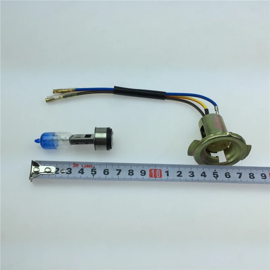 Former Motorcycle Scooter Electric Car Headlight Bulb Headlight Bulb Lamp Holder Fixed Bearing Large Assembly