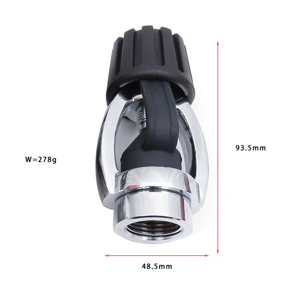 

Snorkeling Equipment Scuba Adapter Diving Adapter 1 Stage Black Din To Yoke For Din 1 Stage Regulator Practical