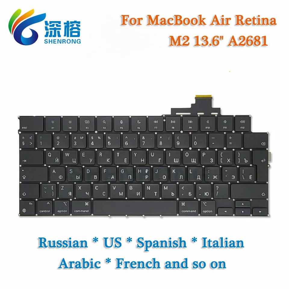 New A2681 Keyboard For Apple MacBook Air Retina M2 13.6