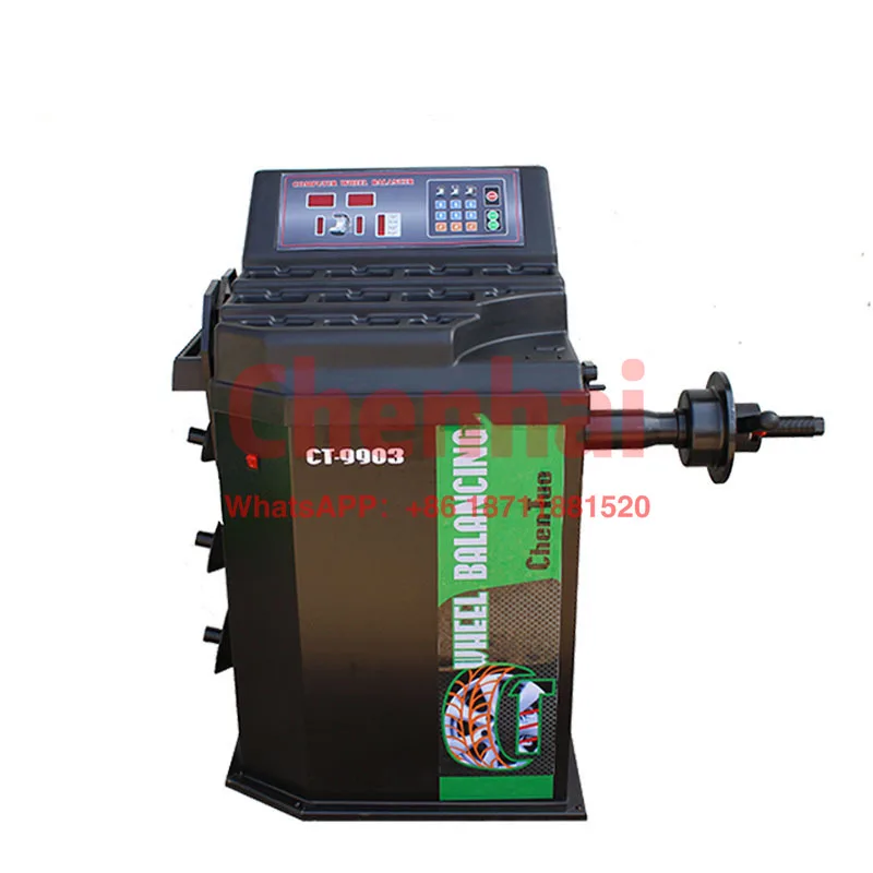 

High quality 24" "tire balance repair used wheel balancing machine from factory