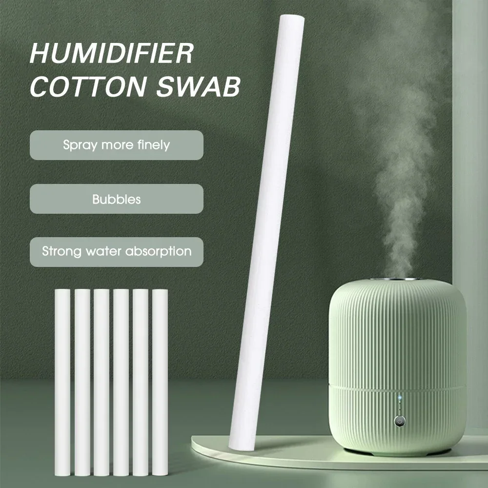 Cotton Sponge Stick for Humidifier Filter Replacement Evenly Fogging Out Aroma Diffuser Mist Maker Air Humidifier