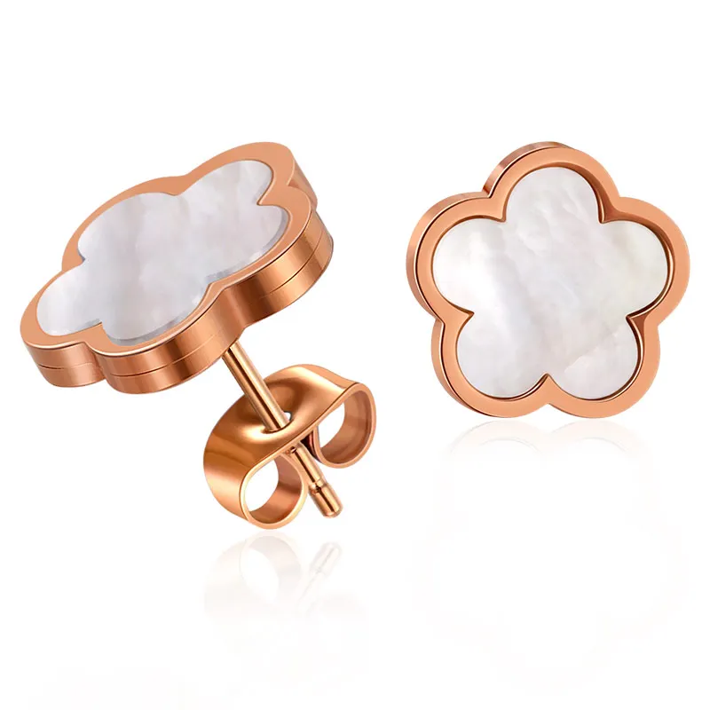 Rose Gold Earrings
