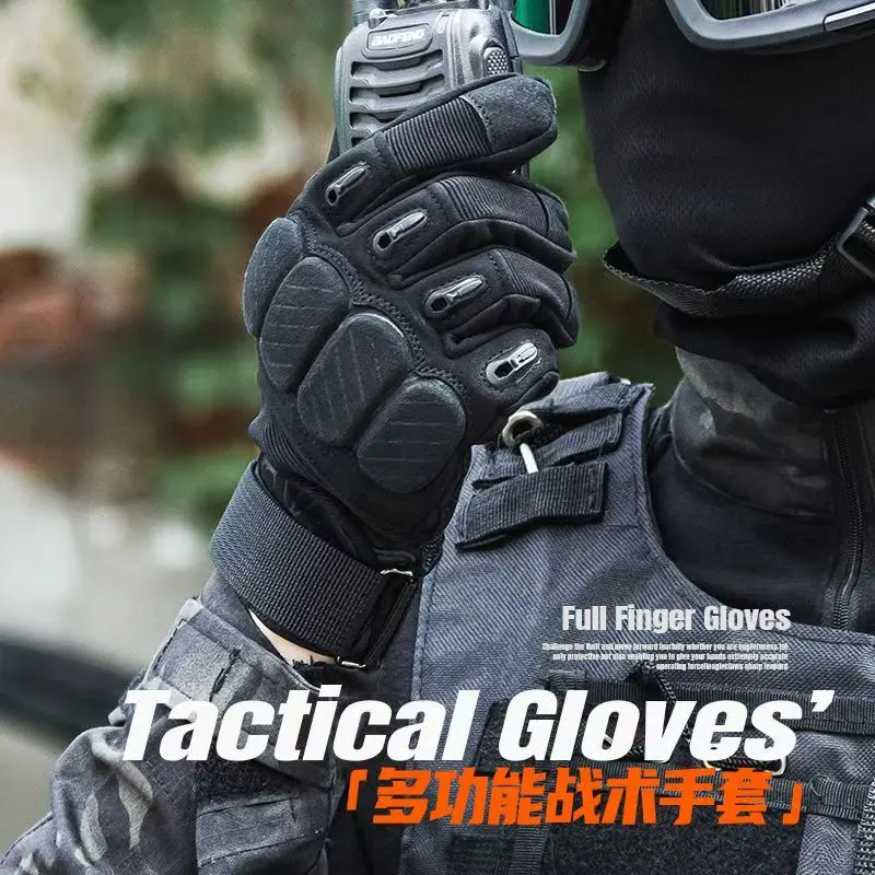 Touch Screen Tactical Gloves Men's&rsquo; Paintball Airsoft Outdoor Sport Shooting Hiking Racing hunting Full Finger Gloves