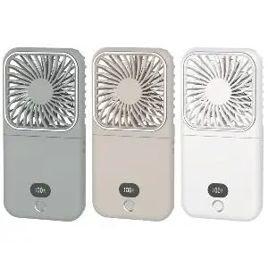 Description Picture 5 of itemMini Portable Handheld Fan with Phone Holder Power Bank Rechargeable 3 Speed Adjustable Personal Small Pocket for Summer Outdoor