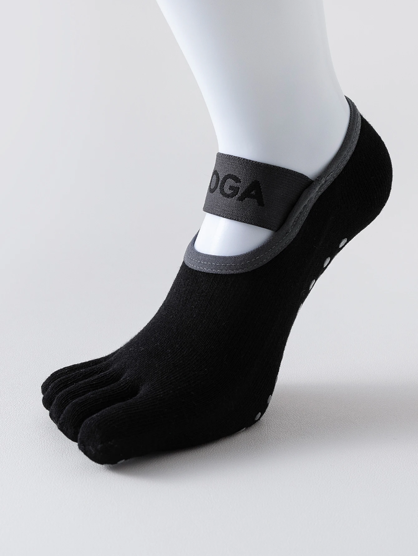 Women's Five Finger Anti-Slip Yoga and Pilates Socks