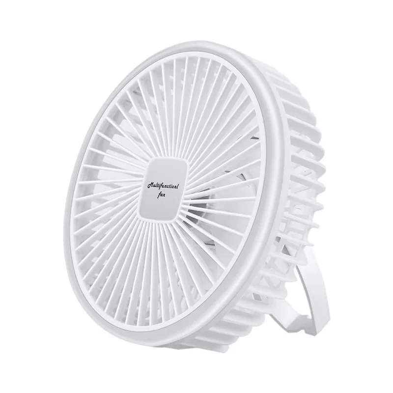 10000mAh 4000mAh Camping Fan Rechargeable Desktop Portable Circulator Wireless Ceiling Fan with Power Bank LED Lighting Tripod