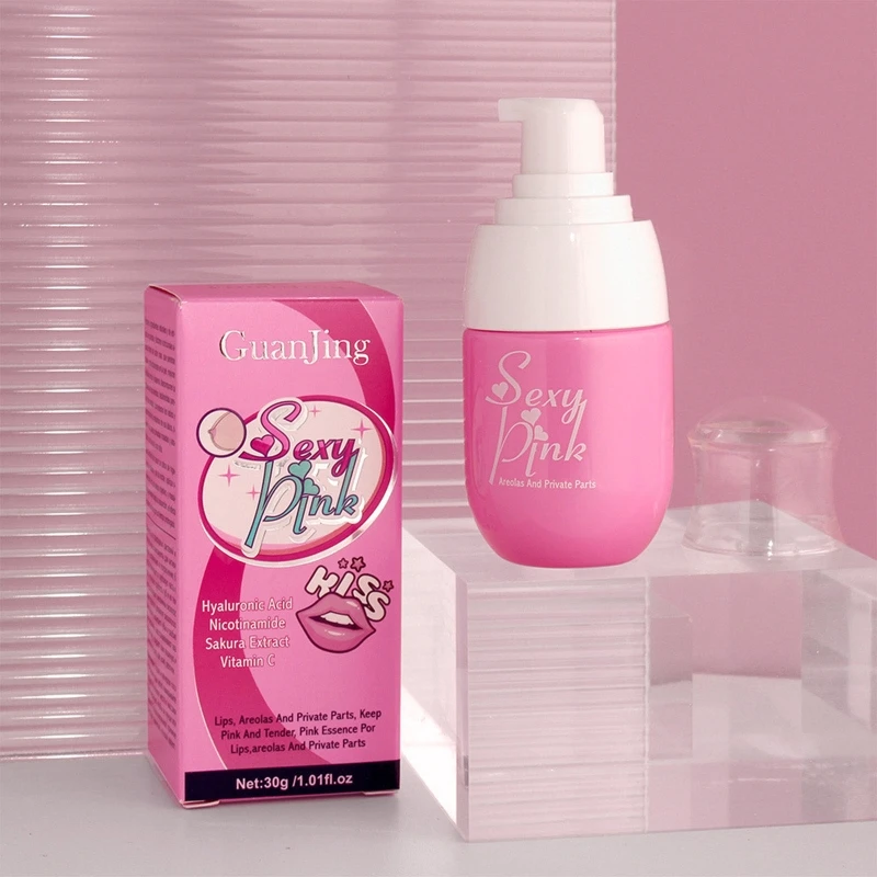Sexy Pink Tender Essence Women's Care Lips Areolas Private Parts Keep Pink Moisturize Labia 30g Pinkish Repair Gel