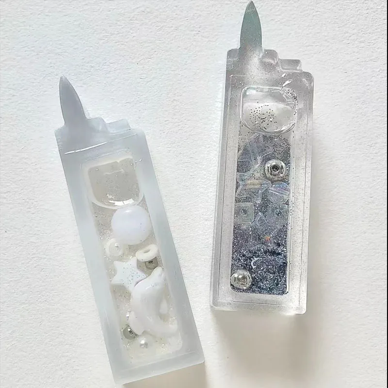 Stampo In Silicone Per Resina Fai Da Te, Forma Pietra, Fai Gioielli E Decori Per Torte, Riutilizzabile, Fustella Fai Da Te - 4