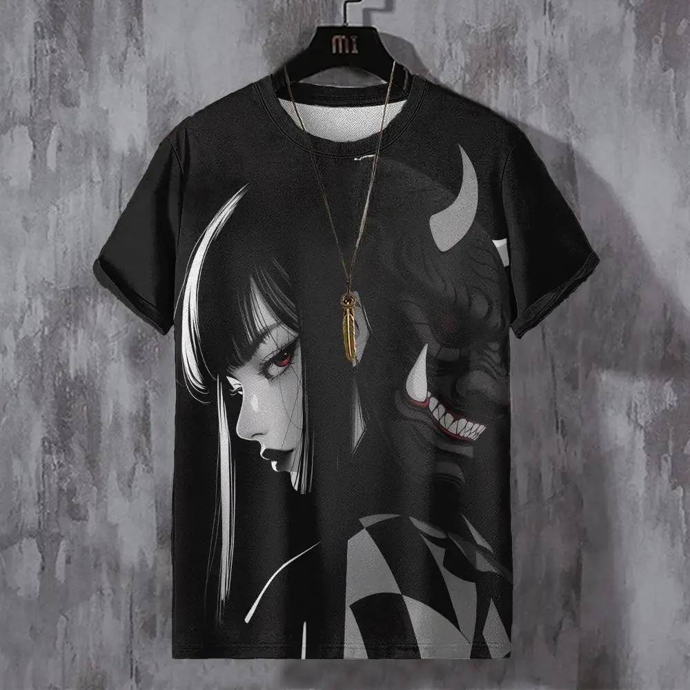 Anime Monochrome Graphic Tees: Your Next Statement Piece
