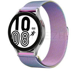 Magnetic Milanese Loop Metal Band Bracelet - Premium Strap - 22MM watch band (Pride 6)