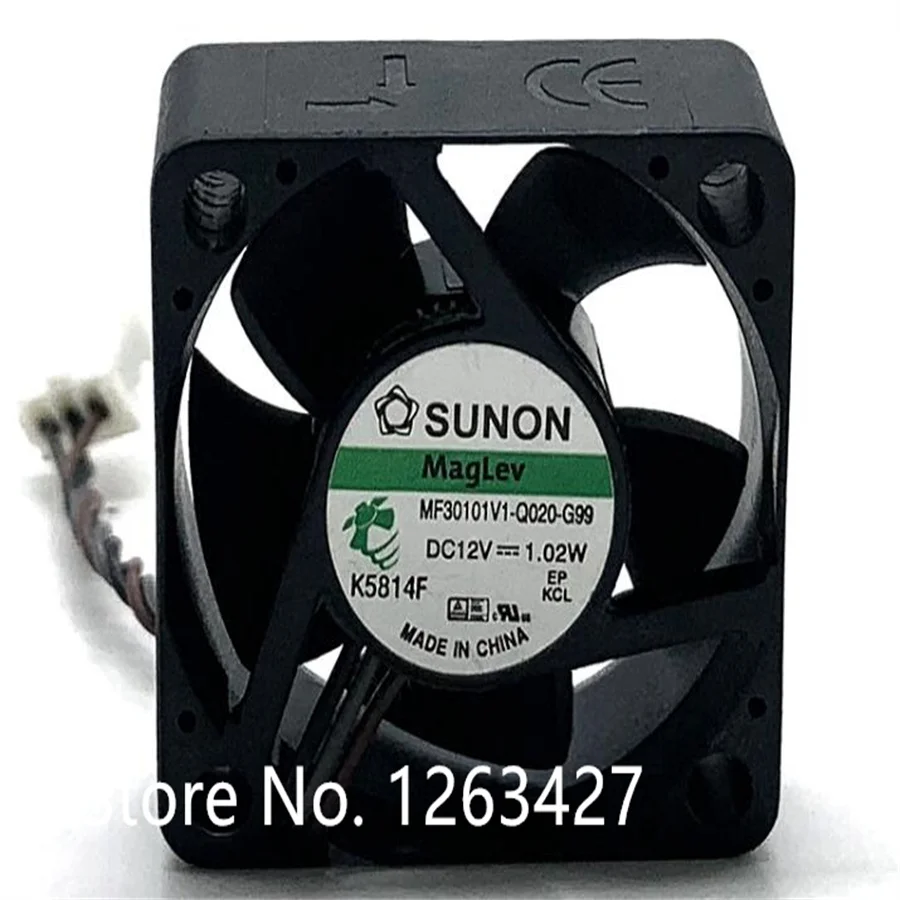 

Трехстрочный 3D-принтер, видеорегистратор, проектор, вентилятор, 3 см, mf30101v1-q020-g99 3010, 12 В, 1,02 Вт