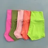 Solid Color tight Women Fitness Sport Short High Waist Yoga Short Legging Squatting Proof Comprehensive Training Jog AthletiC 1
