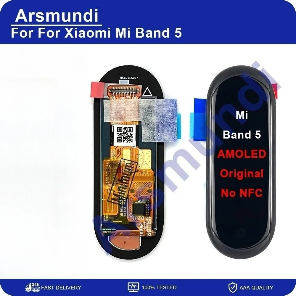 Original AMOLED For Xiaomi Mi Band LCD Display Screen